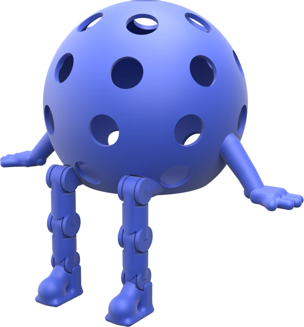 Blue Pickleball Buddy