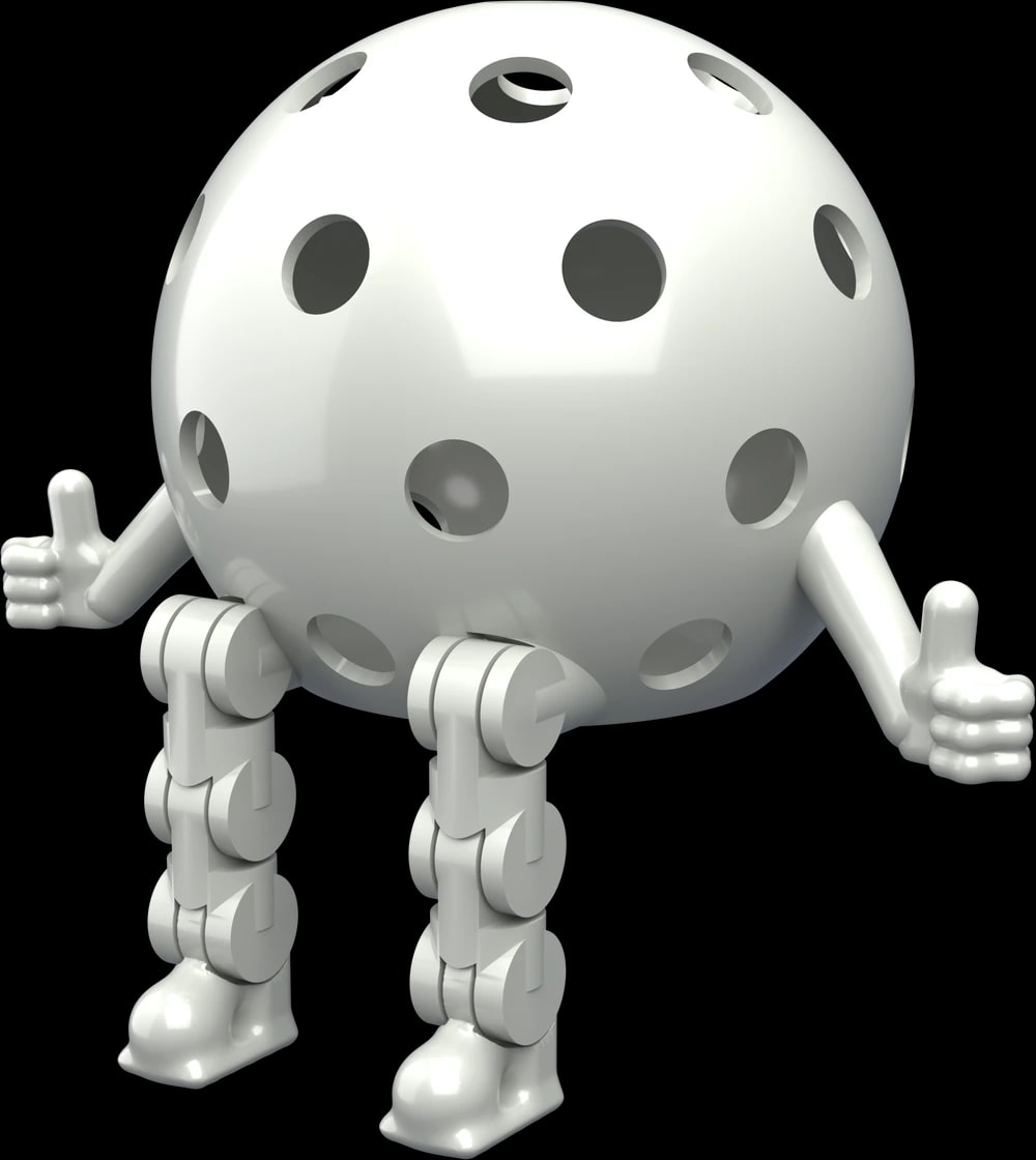 Gray Pickleball Dinky