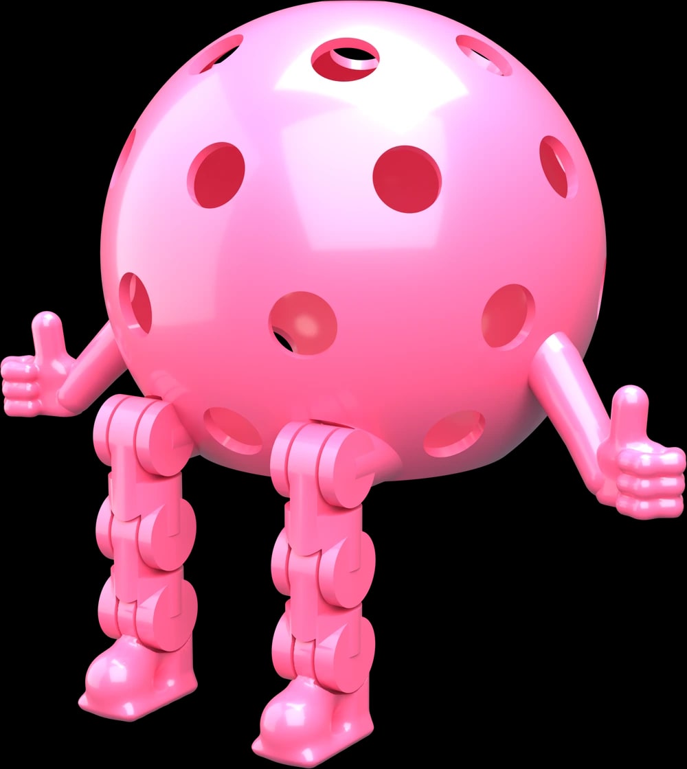 Pink Pickleball Dinky